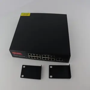 Factory Wholesale High Quality Industrial USE 16 Port Switch 100/1000Mbps Ethernet Poe Switch
