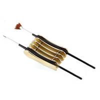 Offre Spéciale 3 couleurs en plastique porte-brosse à ongles manucure Salon outils avec Gel vernis stylo brosse support ongles