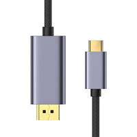 Câble USB C vers 1.4, 8K 60Hz, Type C vers DP, convertisseur vidéo HDR pour moniteur