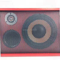Meilleur prix - Subwoofer actif pour voiture SVC de 6 pouces, 4 ohms, 12 V CC, boîtier en cuir, caisson de son