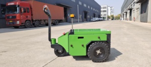 Tractor de Arrastre Manual Verde con Neumáticos y Control de Manillar, Nuevo - Product Image 5