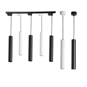 Đen Trắng <span class=keywords><strong>GU10</strong></span> Dẫn Theo Dõi Tại Chỗ Ánh Sáng Showroom Chiếu Sáng Round Downlight Di Chuyển Có Thể Điều Chỉnh Góc <span class=keywords><strong>LED</strong></span> Spotlight 110-220V - Product Image 1