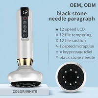 Masseur corporel électrique intelligent à ventouses, appareil de massage par aspiration thermique portable, outil de raclage rechargeable pour thérapie ODM