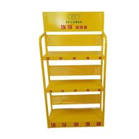 Étagère de supermarché mobile inclinée pour snacks, présentoir de pharmacie, cage empilable pour jouets, en fil métallique, en fer, en maille, pour pain, avec éclairage LED