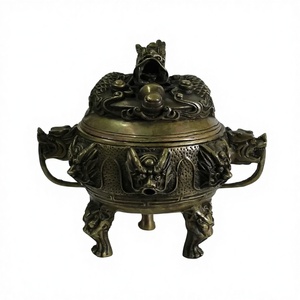 Brûleur à Bakhoor en laiton traditionnel pour encens à usage religieux, crée un environnement spirituel calme, 100% naturel, durable, pour la maison et les bureaux - Product Image 1