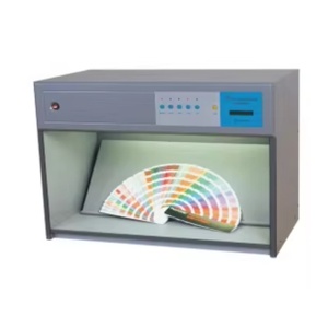 Caja de luz de laboratorio para colores, máquina de combinación de colores de plástico y tela, gabinete de evaluación de color con 4 luces - Product Image 5