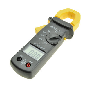 Pinza Amperimétrica Digital EM303, Medidor de Corriente Alterna, Voltímetro, Amperímetro Digital con Alarma Sonora EM303 - Product Image 4