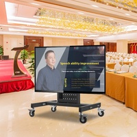 Carrito Móvil Universal de Acero para TV Vickman de 32-65 Pulgadas |   Stand 45 de Nivel Bajo |   Ruedas para LCD/Plasma |   Certificado CE |   Max Vesa 600x400