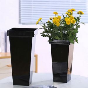 Vaso <span class=keywords><strong>per</strong></span> <span class=keywords><strong>Fiori</strong></span> <span class=keywords><strong>in</strong></span> <span class=keywords><strong>Plastica</strong></span> con Design Moderno, Secchio Ecologico <span class=keywords><strong>per</strong></span> Esposizione a Terra di <span class=keywords><strong>Fiori</strong></span> <span class=keywords><strong>Recisi</strong></span> - Product Image 6