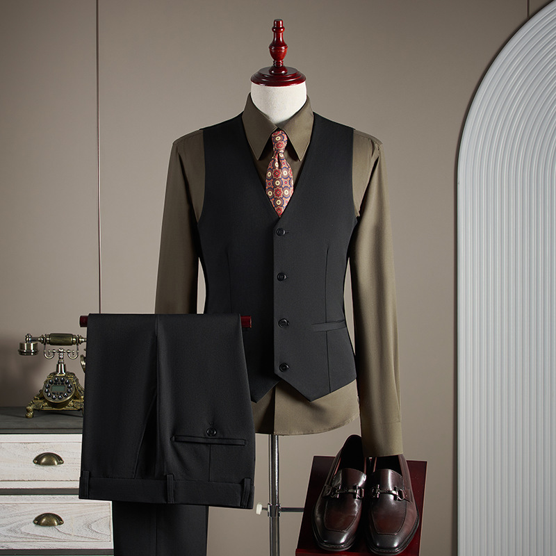 Nero [gilet in pezzo unico]