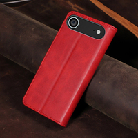 Casing HP Lipat Kulit PU untuk iPhone 17 Air - Penutup Berdiri dengan 3 Slot Kartu, Penutup Magnetik & Cangkang Anti Benturan