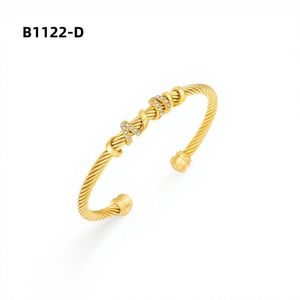 Amy Amy <b>Cuff</b> <b>Bracelet</b> B1122 <b>Silver</b> Plated Zircon Classic Women's Jewelry Gift - Product Image 4