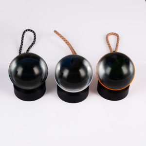 Personalized 3D Video Crystal Ball with Black Plastic Base Electronic Sphere for Digital <strong>Memory</strong> <strong>Gifts</strong> - Product Image 3