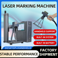 Machine de marquage laser portable pour une gravure précise sur l'acier inoxydable, l'acier au carbone et autres composants métalliques