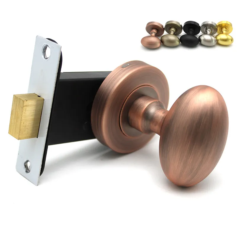 High Quality Oval Egg Shaped Style Satin Nickel Egg Door Lock