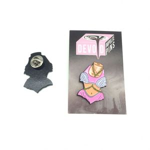 AI-MICH Custom Plating Soft Enamel Black Metal for Badge with Your Own Logo Letterpress Printed - Product Image 4