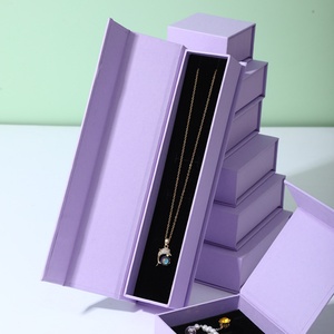 Flip-top Square Dustproof <b>Cardboard</b> Jewelry <b>Box</b> Manufacturer Ring Pendant Stud Set Gift <b>Box</b> Custom Logo Paper Jewelry Packaging - Product Image 6