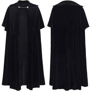 Capa Gótica Larga de Bruja para Adultos, Capas y Túnicas para Purim, Carnaval, Halloween, Disfraces de Vampiros y Hombre Muerto para Mujeres y Hombres - Product Image 2
