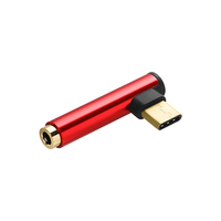 Goldebeschichteter Typ-C Audio-Adapter USB-C auf 3,5mm 2-in-1 Klinkenbuchse Kopfhörer-Aux-Konverter für Samsung Huawei Xiaomi Mobiltelefone