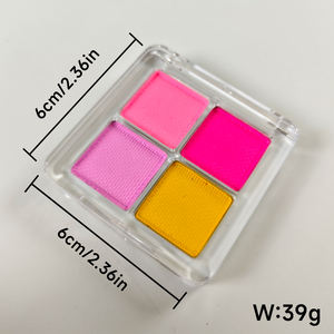 Paleta de Maquillaje Facial y de Ojos de Doble Uso, Sombra de Ojos con Brillo Perlado No Tóxica y Pintura Corporal para Maquillaje Diario y de Escenario - Product Image 5