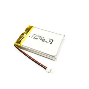 도매 리튬 이온 배터리 <span class=keywords><strong>Lipo</strong></span> 배터리 3.7 V 700Mah 803132 603040 3.7 V 리튬 폴리머 배터리 (Kc 인증서 포함) - Product Image 4