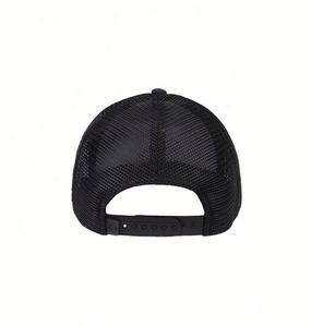 Sombrero de malla de camionero de 6 paneles de algodón 100% personalizado de fábrica, sombrilla de alta calidad, estilo Hip Hop para uso informal al aire libre, MOQ bajo barato - Product Image 2