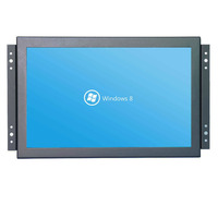 CCTV Monitor 10.1 Inci Full HD Layar LCD Monitr 1920X1200 dengan AV/VGA/HD/BNC Built-In Speaker untuk Raspberry Pi