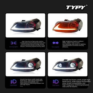 Faro Delantero TYPY para Suzuki Tianyu SX4 2006-2016, Lente Láser con Luces de Circulación Diurna LED y Señales de Giro Dinámicas - Product Image 5
