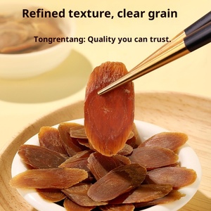 Auténtico Tongrentang alta calidad puro crudo <span class=keywords><strong>Ginseng</strong></span> hierbas rebanadas <span class=keywords><strong>rojo</strong></span> coreano Panax <span class=keywords><strong>Ginseng</strong></span> raíces plantas secas <span class=keywords><strong>Ginseng</strong></span> rebanadas - Product Image 2