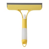 Outil de nettoyage domestique trois-en-un grattoir à brosse de nettoyage de miroir double face avec poignée en plastique flacon pulvérisateur pour une utilisation au sol