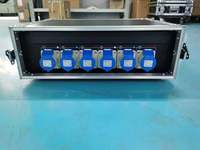 Tableau de distribution électrique monophasé 220 V 32 A, montage en rack 3U, panneau de distribution électrique, boîtes de distribution électrique à montage en rack