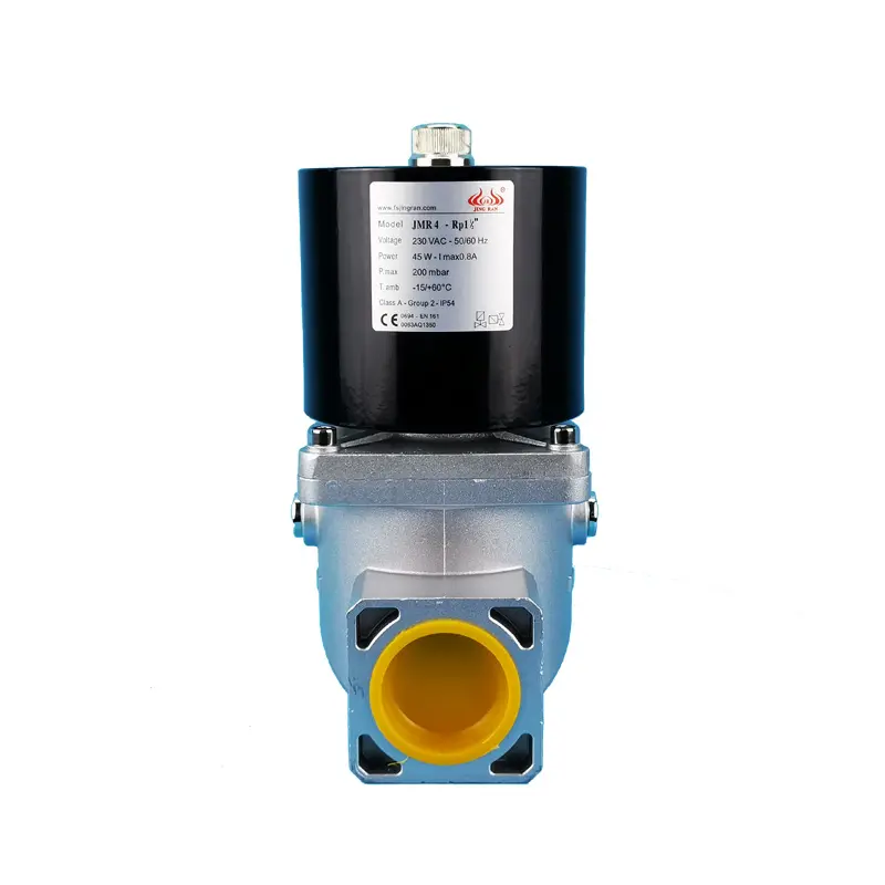 Adjustable Flow Solenoid Valve Normally close Non Corrosive Gases Gas Detector Electric Safety Valve Electrolux Solenoid Valve