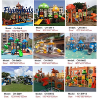 Aire de jeux aquatique extérieure personnalisée en plastique avec toboggan et piscine pour enfants, équipement résidentiel pour maternelle, thème aquatique
