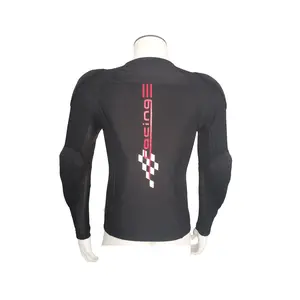 Motosiklet ve MTB sürme için CE onaylı koruyucuları ile nefes yaz jersey mesh tüm vücut zırhı süvari ceketi