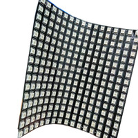 SK6812/SK9822/WS2812B RGB LED 5V Digital Flexible Panel de luz direccionable individualmente 8X8 8X16 16X16 8X32 Módulo Pantalla de matriz