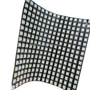 Sk6812/sk9822/ws2812b RGB <span class=keywords><strong>Led</strong></span> 5V kỹ thuật số linh hoạt cá nhân địa chỉ bảng điều chỉnh ánh sáng 8x8 8x16 16x16 8x32 mô-đun ma trận màn hình - Product Image 5