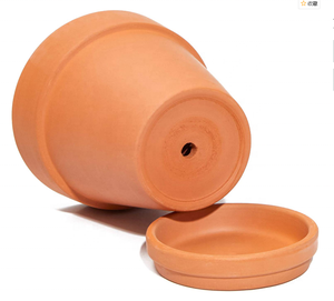 <span class=keywords><strong>Vasi</strong></span> in Terracotta per <span class=keywords><strong>Piante</strong></span> Succulente da Giardino, 2-8 Pollici, con Sottovaso, Assortimento di Dimensioni - Product Image 3