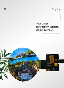 โมดูลจอแสดงผล IPS TFT LCD ขนาด 5.0 นิ้ว, ความละเอียด 1080RGBx1080, อินเทอร์เฟซ MIPI, ไอซีขับเคลื่อน HX8399C 6LEDS, มองเห็นได้ทุกมุมมอง - Product Image 2