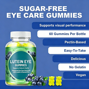 Gummies à la Luteine et à la Zeaxanthine sans <span class=keywords><strong>sucre</strong></span>, véganes, pour le soutien oculaire, marque privée, 60 unités - Product Image 4