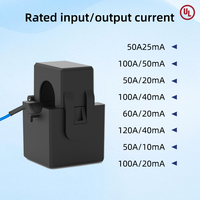   Transformador de Corriente de Núcleo Dividido Reconocido, Clase 0.5, Mini Sensor CT para Medidor de Energía Inteligente, Monitoreo de Energía EMS, OEM