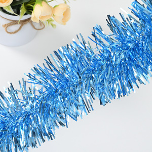 ニクロクリスマスデコレーションリボン年末年始パーティーレイアウト二重プラスチックキラキラ人工ティンセルガーランド - Product Image 4