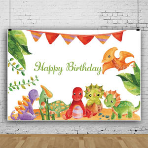 Fondo de Dinosaurios LEMON de 3x5 pies, Pintura de Parque Jurásico, Pancarta de Bosque Primitivo de Dibujos Animados, Decoración para Fiestas de Cumpleaños para Niños - Product Image 3