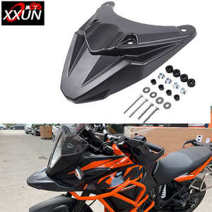 XXUN moto avant roue bec garde-boue nez cône Extension capot pédalier support de montage pour <span class=keywords><strong>KTM</strong></span> 1290 <span class=keywords><strong>1190</strong></span> <span class=keywords><strong>ADV</strong></span> 13-17 - Product Image 1