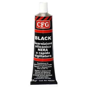 Cfg joint de pâte noire 85gr Silicone Fkm Epdm Nbr Ptfe feuille de caoutchouc joint bride modèle plat pour tubes et brides - Product Image 1