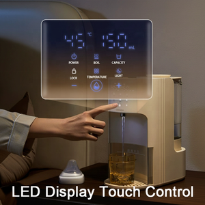 กาต้มน้ำสำหรับชงนมเด็กแบบควบคุมอุณหภูมิคงที่ 24 ชั่วโมง ความจุ 1.8 ลิตร พร้อมระบบจ่ายน้ำร้อนทันทีและควบคุมปริมาณน้ำ สำหรับการให้นมตอนกลางคืน - Product Image 4