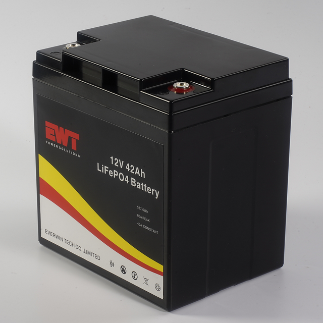 Prismatic LiFePO4 Battery 12.8V 42AH for Golf Car EV RV Electric Bicycle