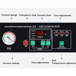 Dubbele Kamer Vacuüm Verpakkingsmachine voor Voedsel, Vlees Vacuüm Verpakkingsmachine - Product Image 6