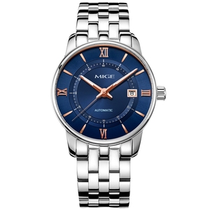 Reloj Mecánico de Estilo Simple Personalizado para Hombre, Reloj Automático de Negocios Minimalista de Acero Inoxidable de Lujo, Precios - Product Image 2