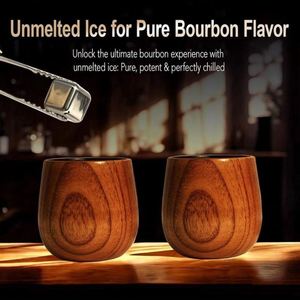 Ensemble de verres à whisky écologiques design |   Cristal recyclé sans plomb |   Cadeau d'entreprise durable avec logo personnalisé - Product Image 2