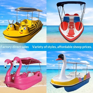Bateau à pédales non motorisé, modèle populaire, pour zones panoramiques, bateau électrique 6 places, capacité 360, idéal pour les excursions parent-enfant - Product Image 5